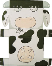 this is a boxdoodle. It looks like a cow, and was made for my good friend John.